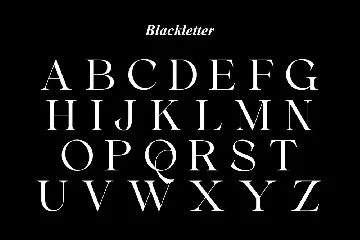 Grave Springs | Modern Blackletter font