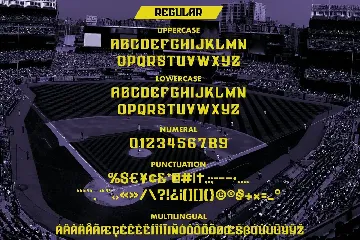 Alpha Player font