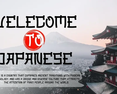 Xogura - Japanese Style Font