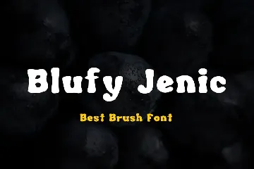 Blufy Jenic Fonts