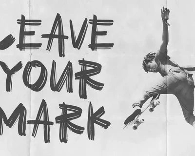 Roam Alive Display Font