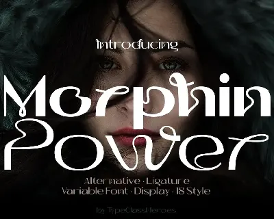 Morphin Power - Sans Display font