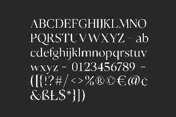 Calserif-Calligraphic Serif font