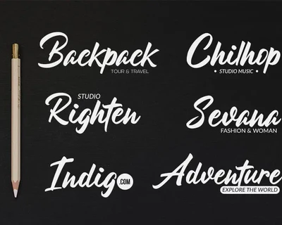 Backabon - Hand lettering Font