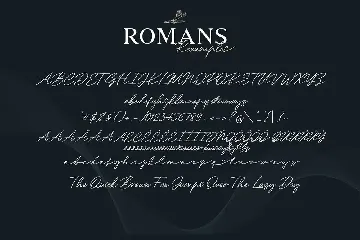 Romans Rexamples Font Duo