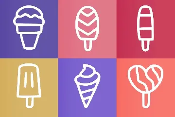 Ice Cream Dingbat font