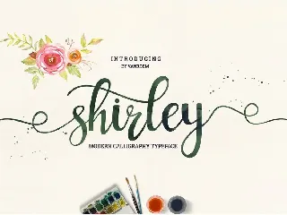 Shirley Script font