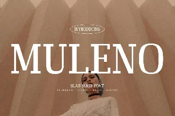 Muleno Slab Serif Font