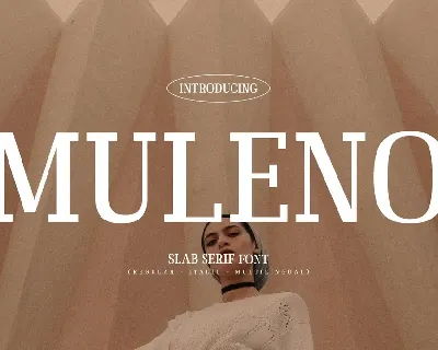 Muleno Slab Serif Font