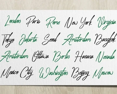 Peace Maker - Handletter Font
