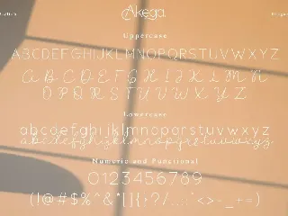 Akega Font Duo