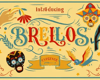 BRELLOS Typeface font