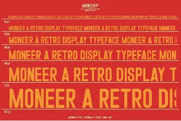 Moneer font