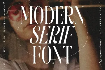 Peach Charley Modern Serif Font