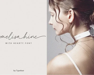 With Hearty - Wedding Heart Script Font