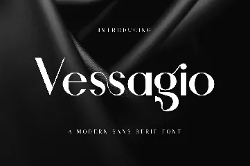 Vessagio - Advertisement Font