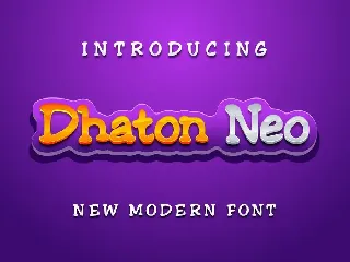 Dhaton Neo Font