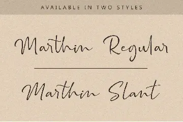 Marthin - Modern Font