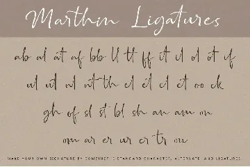Marthin - Modern Font