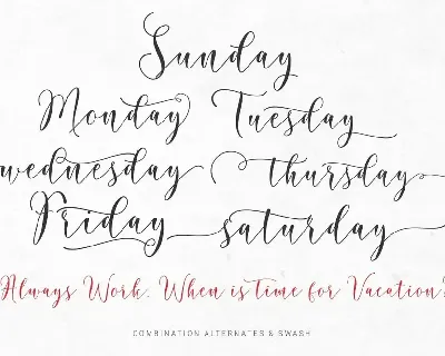 Rosetica Smooth Script - UPDATE font