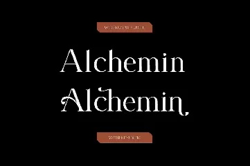 Alchemin - Advertisement Font