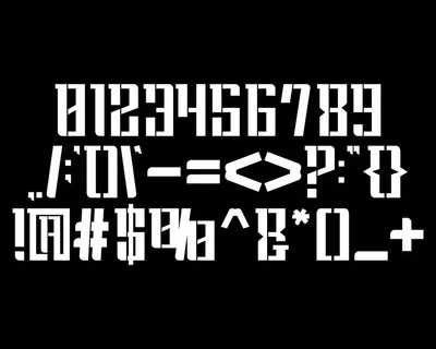 El Goro font