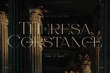 Theresa Corstance Display Serif Font