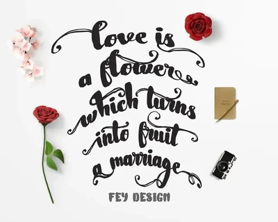 Nightamore - Brush Font