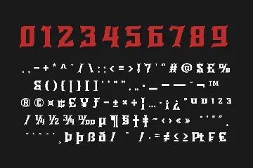 SAQTAH | Display Hero Font