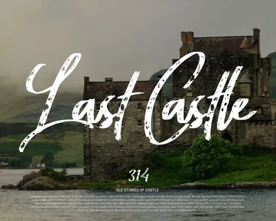 Scottland - Brush Font