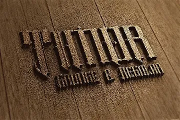 Timor - Vintage Style Font