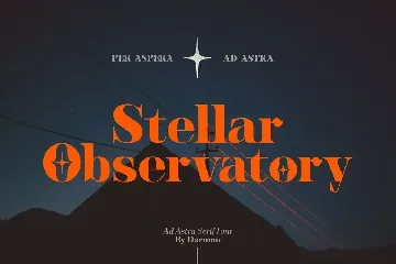 Ad Astra - Serif Font