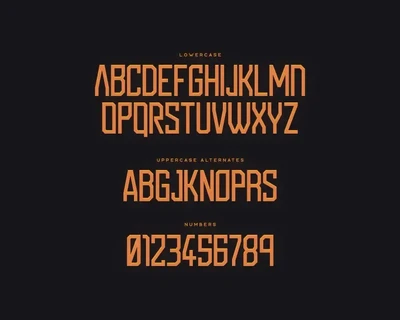 Ishimura - Futuristic Font
