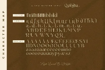 Qeinsha A New Modern Serif Font