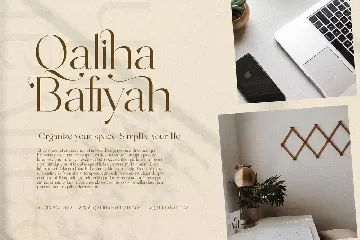 Qeinsha A New Modern Serif Font