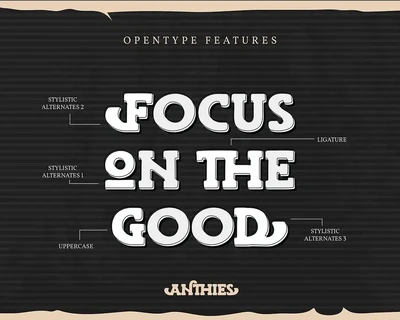 Anthies | Classic Vintage Font