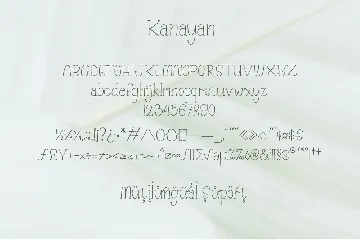 Kanayan font