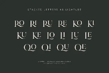 Brand - Lovely Elegant Font