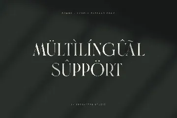 Brand - Lovely Elegant Font