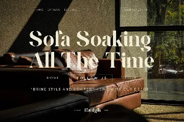 Ranfgih Stylish Serif Font