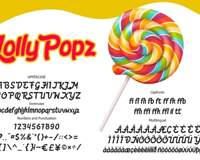 Lolly Popz Font