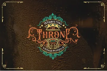 The Throne font