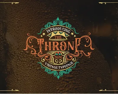 The Throne font