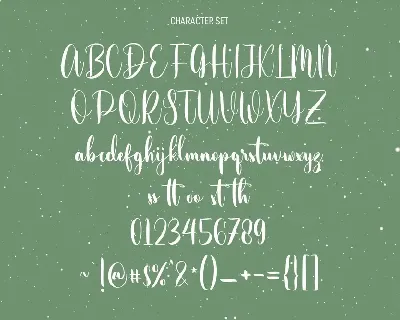 Sweety Klaus Script Font