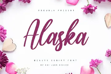 Alaska - Beauty Script Font