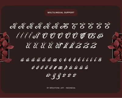 BRESTYAN ELLENOIR - Vintage Lettering font