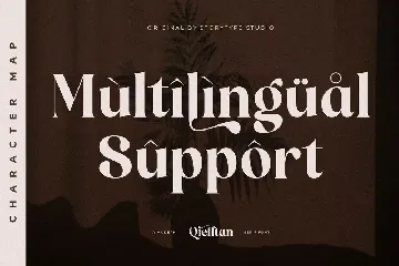 Qielftan A Modern Serif Font