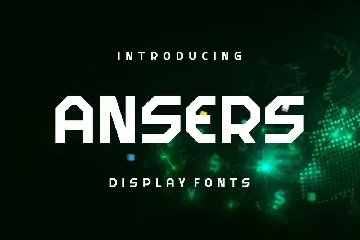 Ansers font