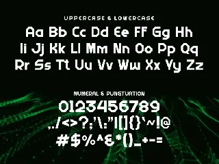 Ansers font