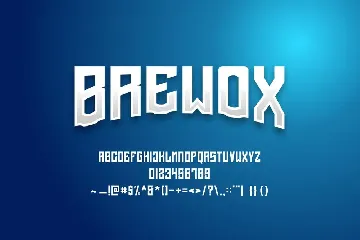 Brewox Font